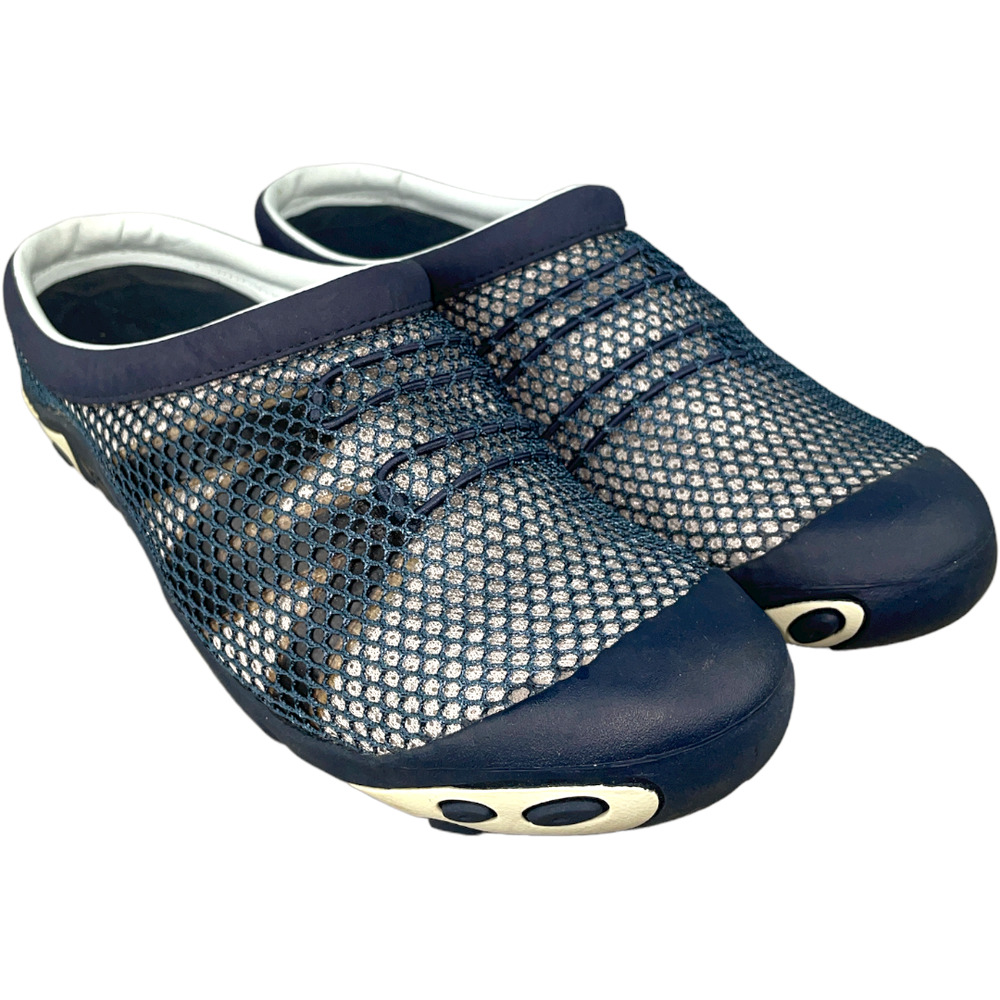 Merrell Kula Women's Navy Blue Mesh Slip On Performance Comfort Clog Size 9.5